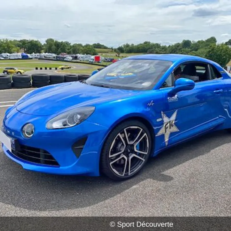 Pilotage pour Enfant en Alpine A110 à Magny-Cours