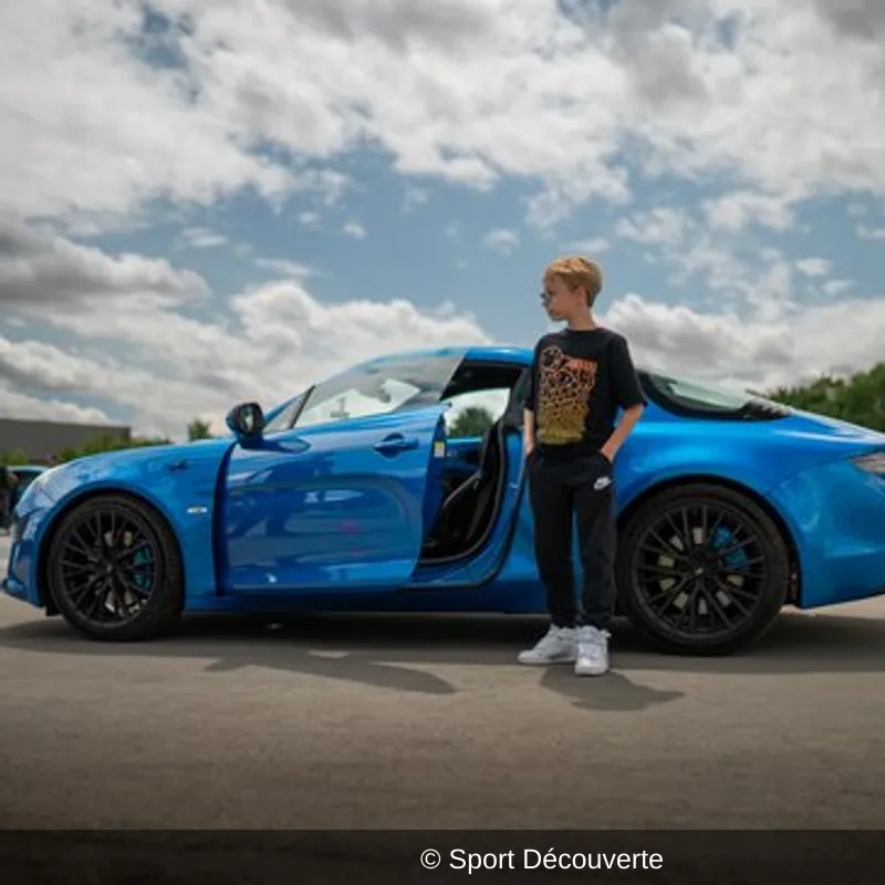 Pilotage pour Enfant en Alpine A110S à Perpignan