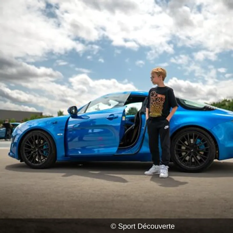 Pilotage pour Enfant en Alpine A110S près d’Evreux