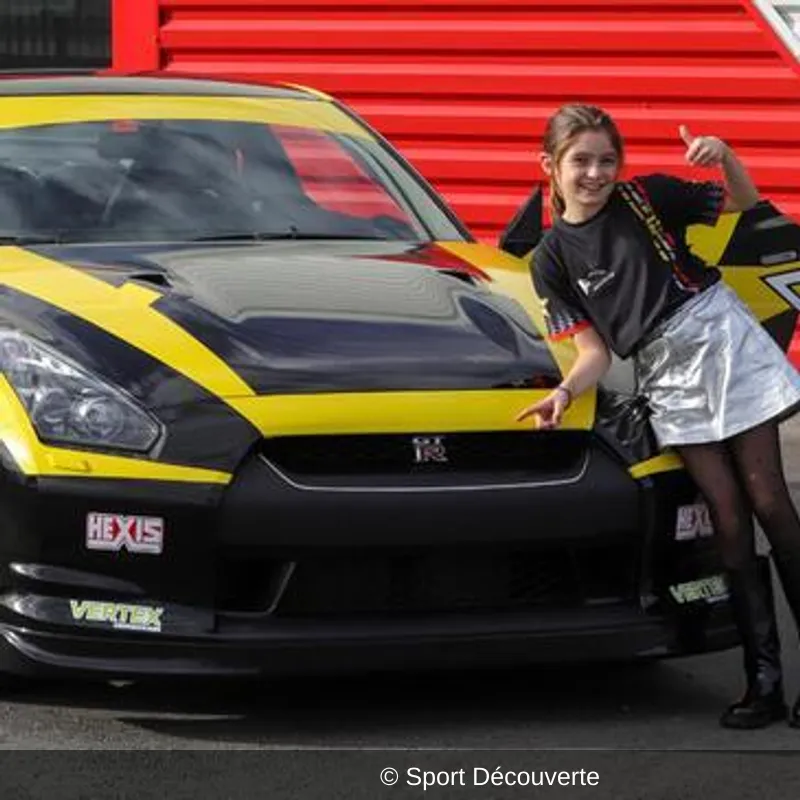 Pilotage pour Enfant en Nissan GTR à Magny-Cours
