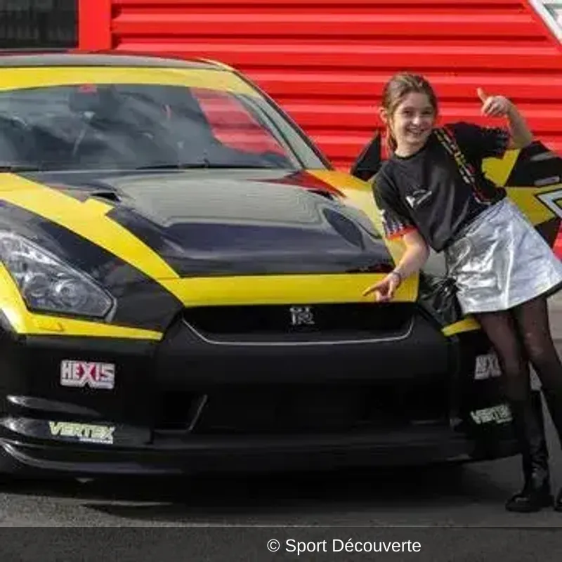 Pilotage pour Enfant en Nissan GTR au Circuit de Lohéac