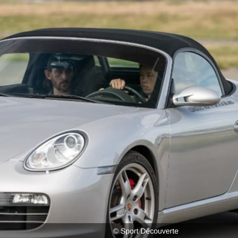 Pilotage pour Enfant en Porsche Boxster près de Montpellier