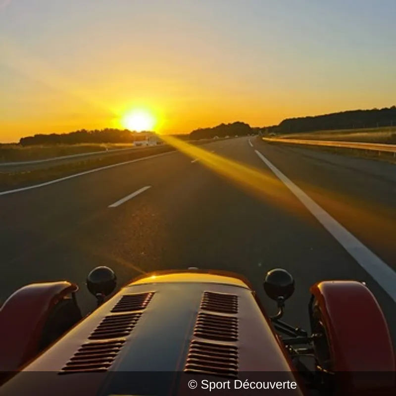 Pilotage sur Route en Caterham à Tours