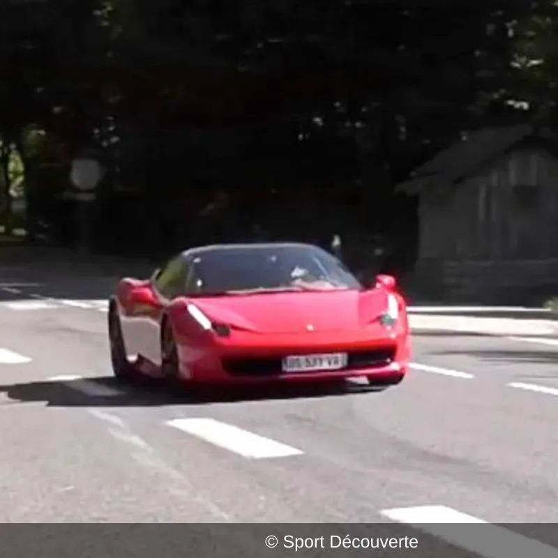 Pilotage sur Route en Ferrari 488 GTB près de Strasbourg