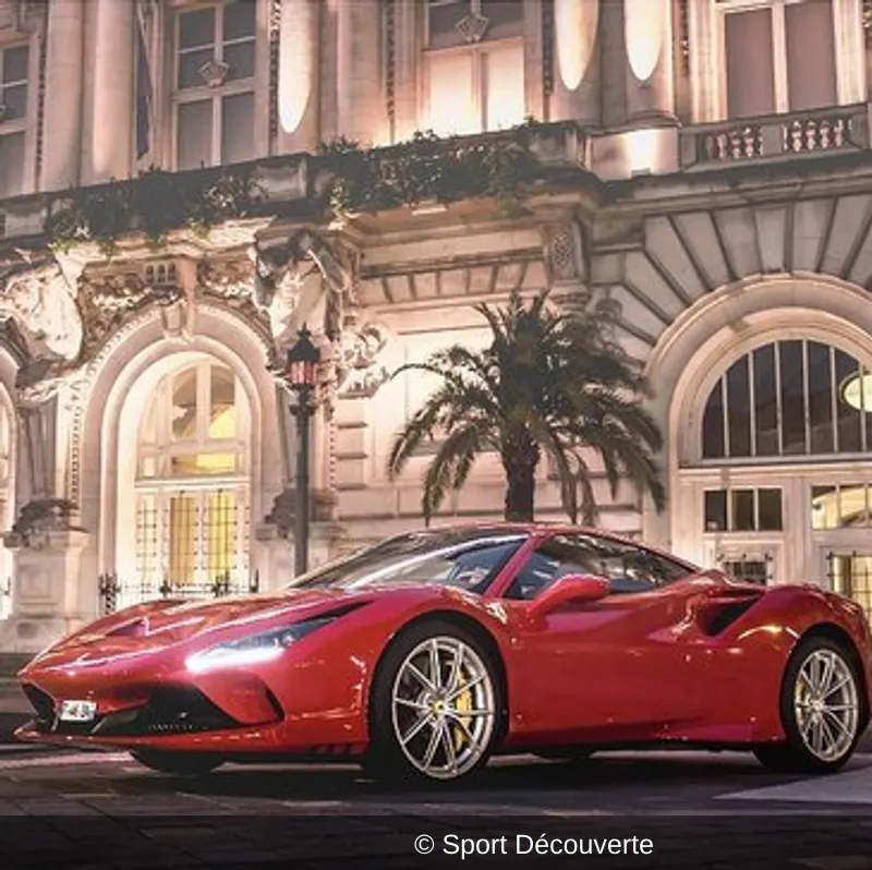 Pilotage sur Route en Ferrari F8 Tributo à Tours