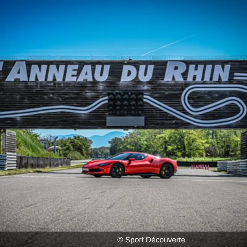 Stage Coaching en Ferrari 296 GTB sur le circuit de l’Anneau du Rhin