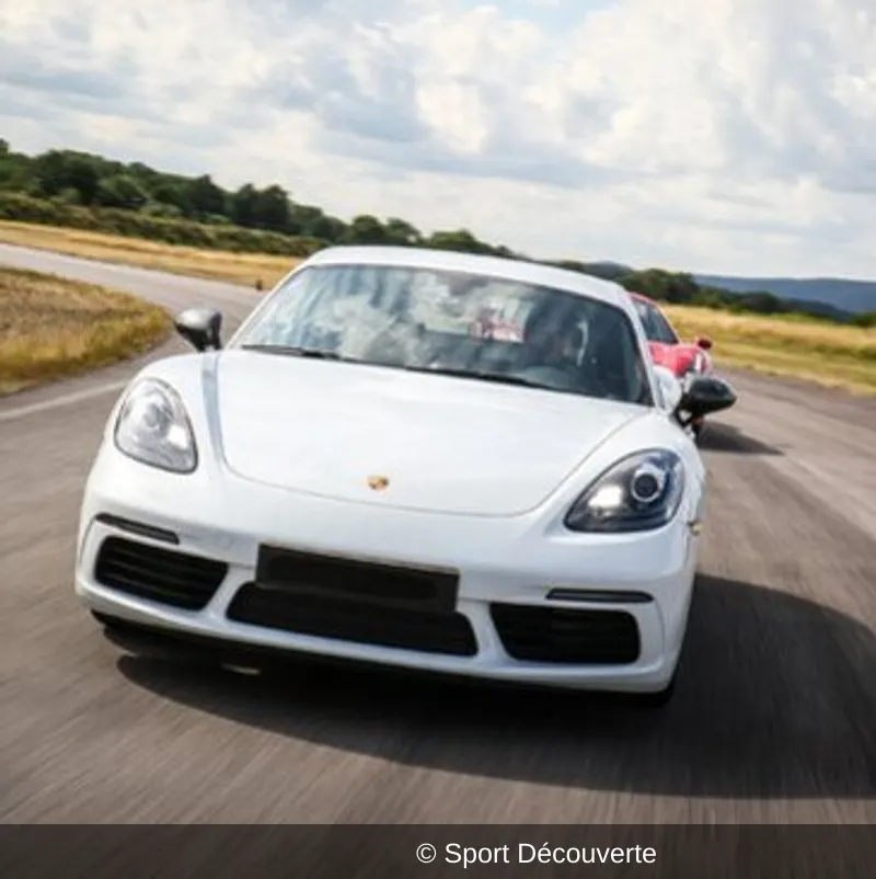 Stage de Glisse Porsche 718 Cayman sur le circuit Saint-Dié-des-Vosges