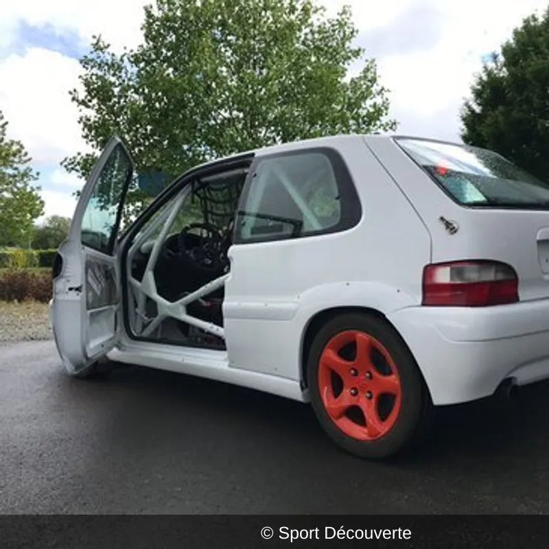 Stage de Rallycross en Saxo VTS sur le circuit de Bordeaux-Minzac